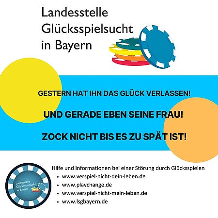 Hast du Geld verzockt? 

Vielleicht sogar zu viel Geld und vielleicht nicht einmal dein eigenes?

Machst du dir Sorgen, dass du ein Problem mit dem Zocken hast?

Zum Glück gibt es Hilfe bei Problemen mit exzessivem Glücksspiel.

Besuche PlayChange und hole dir online Unterstützung – kostenlos und anonym.
Bei PlayChange stehen dir Expert:innen aus der Suchthilfe zur Seite und zeigen dir Wege, wie du dein Problem in den Griff bekommen kannst. Trau dich und schau vorbei!

PlayChange – kostenlos, kompetent und anonym!

https://playchange.de

#tipico #getting #gambling #betano #glücksspiel #spielsucht #glücksspielsucht #spielhalle #sportwetten #onlinecasino #spielautomat #lotto #poker #blackjack #roulette #onlineberatung #spielsuchttherapie #beratung #spielschulden #playchange #playoff #verzocken #zocken #verzockt